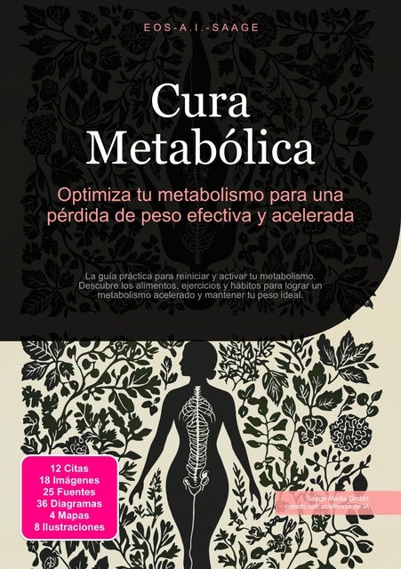 Cura Metabólica: Optimiza tu metabolismo para una pérdida de peso efectiva y acelerada
